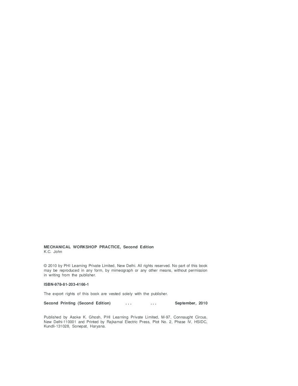 Mechanical Workshop Practice - Page 3