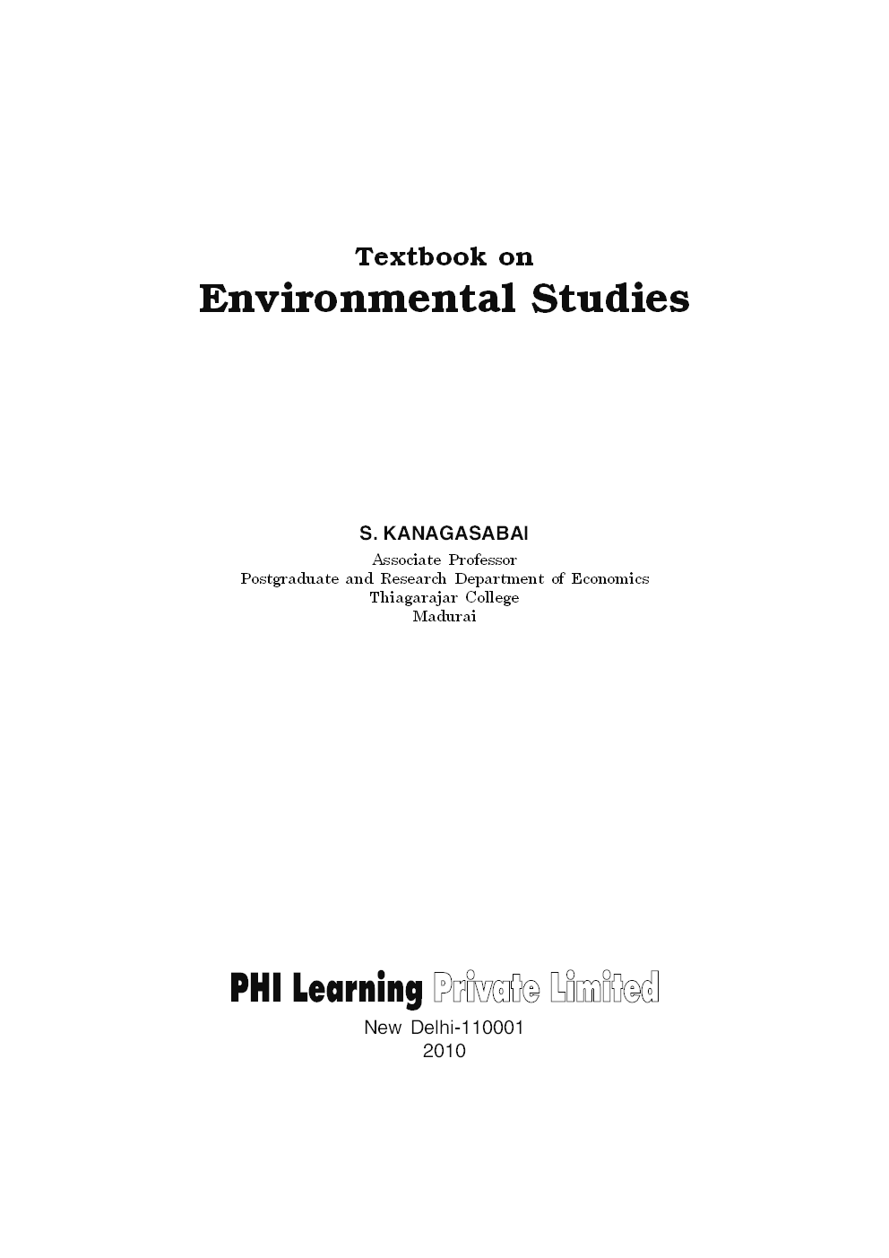 Environmental Studies - Page 2