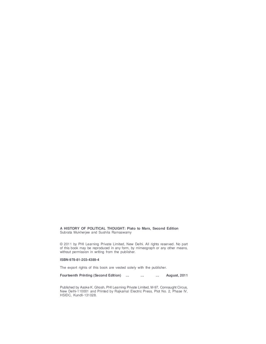 A History Of Political Thought : Plato To Marx - Page 3