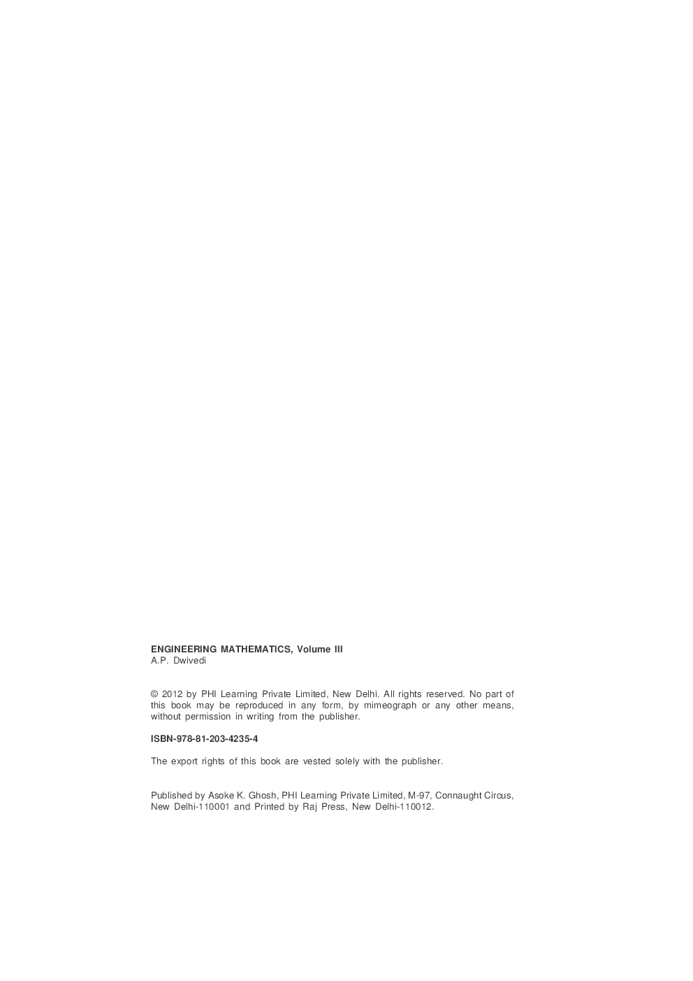 Engineering Mathematics : Volume 3 - Page 3