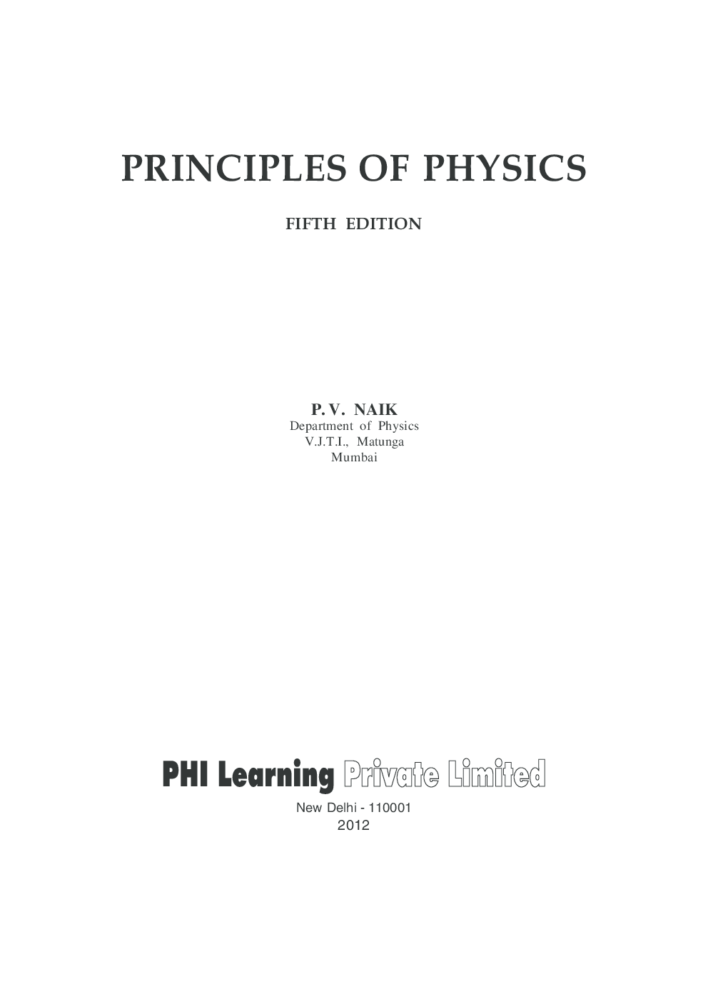 Principles Of Physics - Page 2