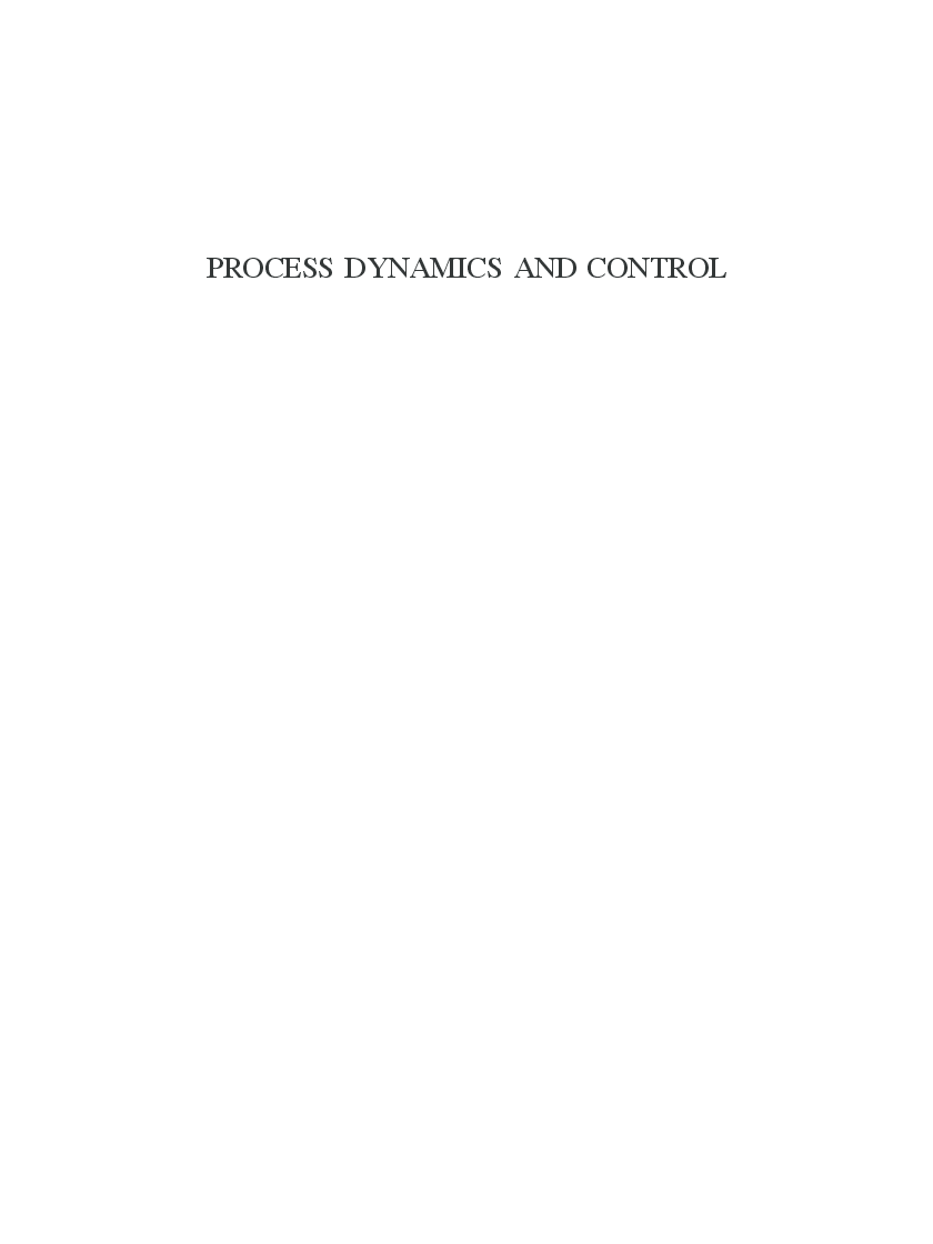 Process Dynamics And Control - Page 2