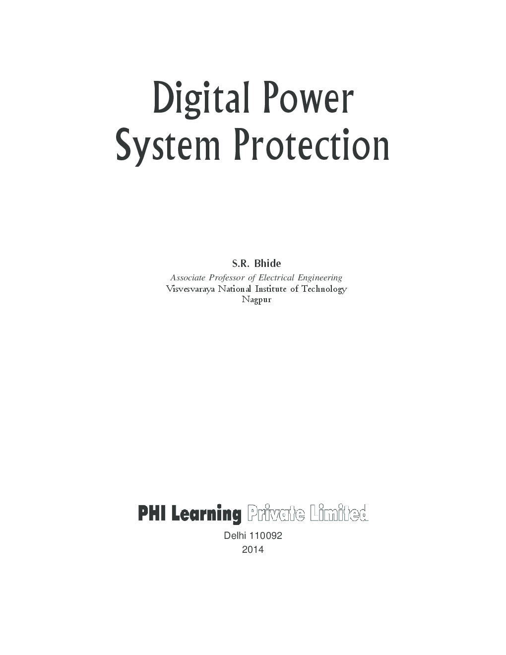 Digital Power System Protection - Page 2