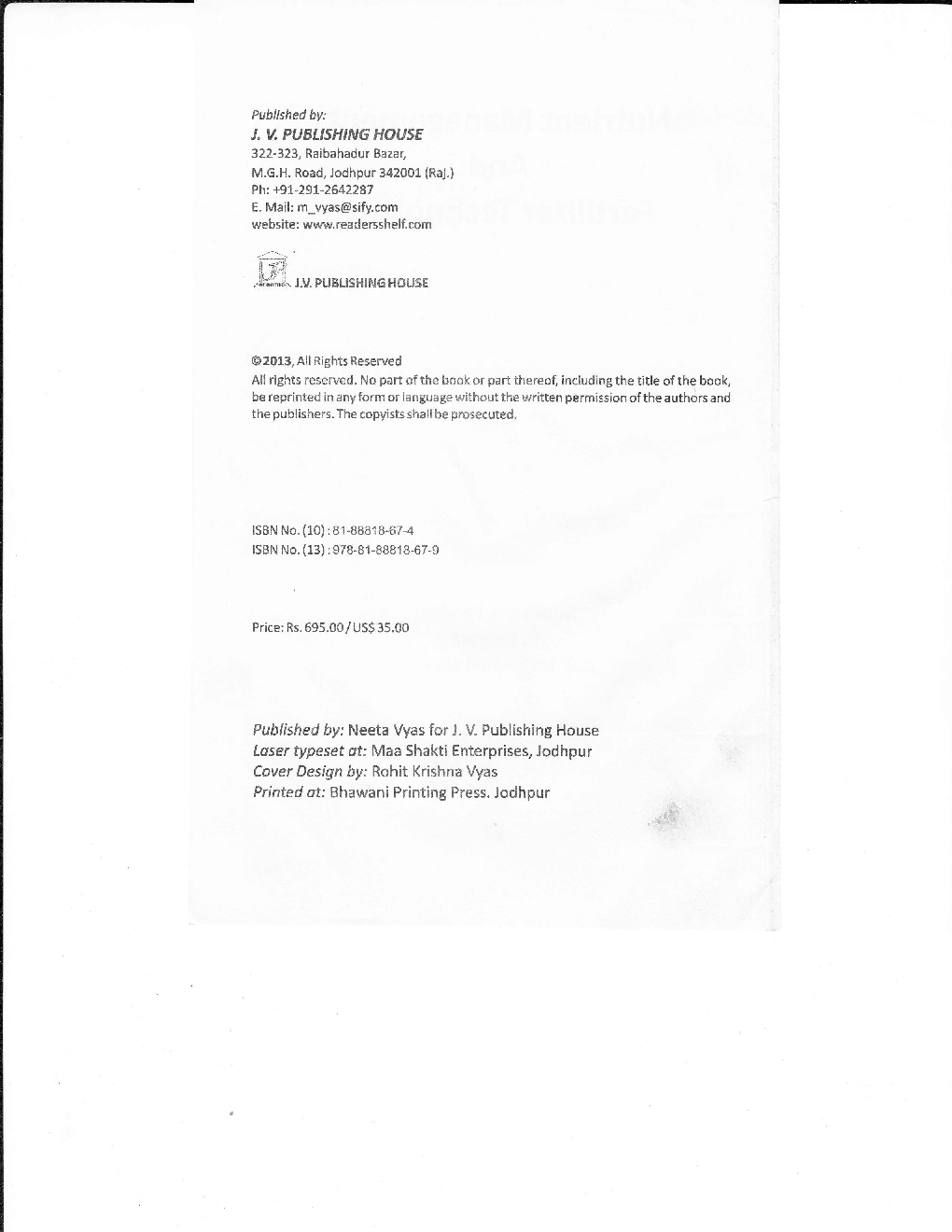 Nutrient Management and Fertilizer Technology - Page 3