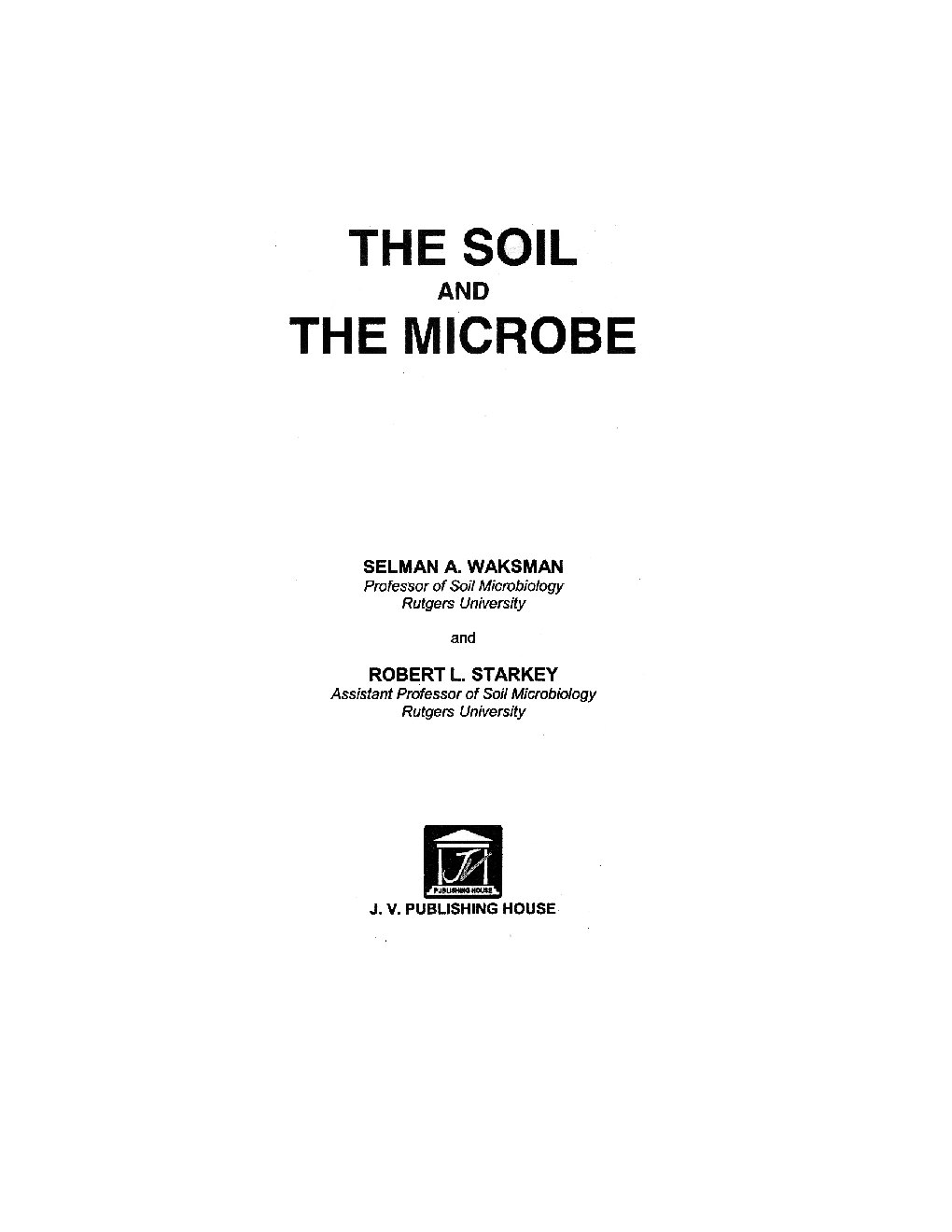 The Soil And The Microbe - Page 2