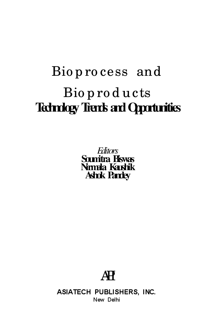 Bioprocesses and Bioproducts - Page 2