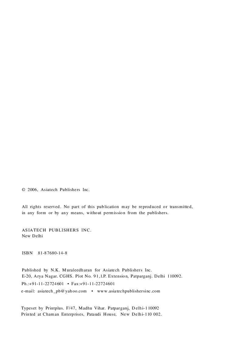 Bioprocesses in food Industry Vol I - Page 4