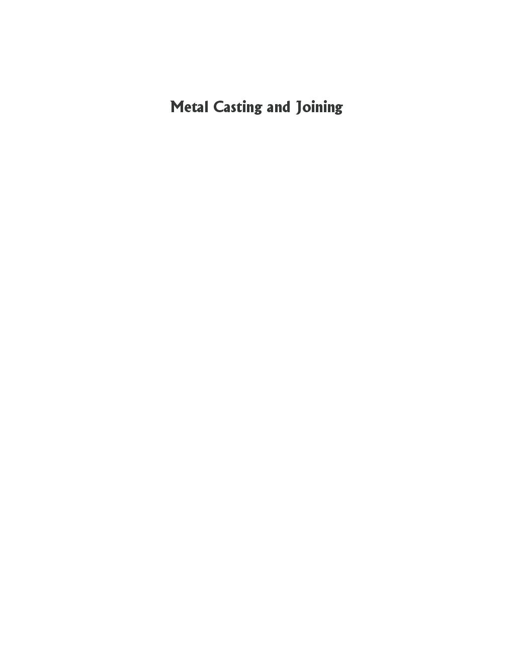 Metal Casting & Joining - Page 2