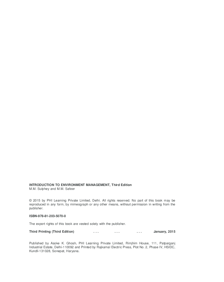 Introduction To Environment Management - Page 5