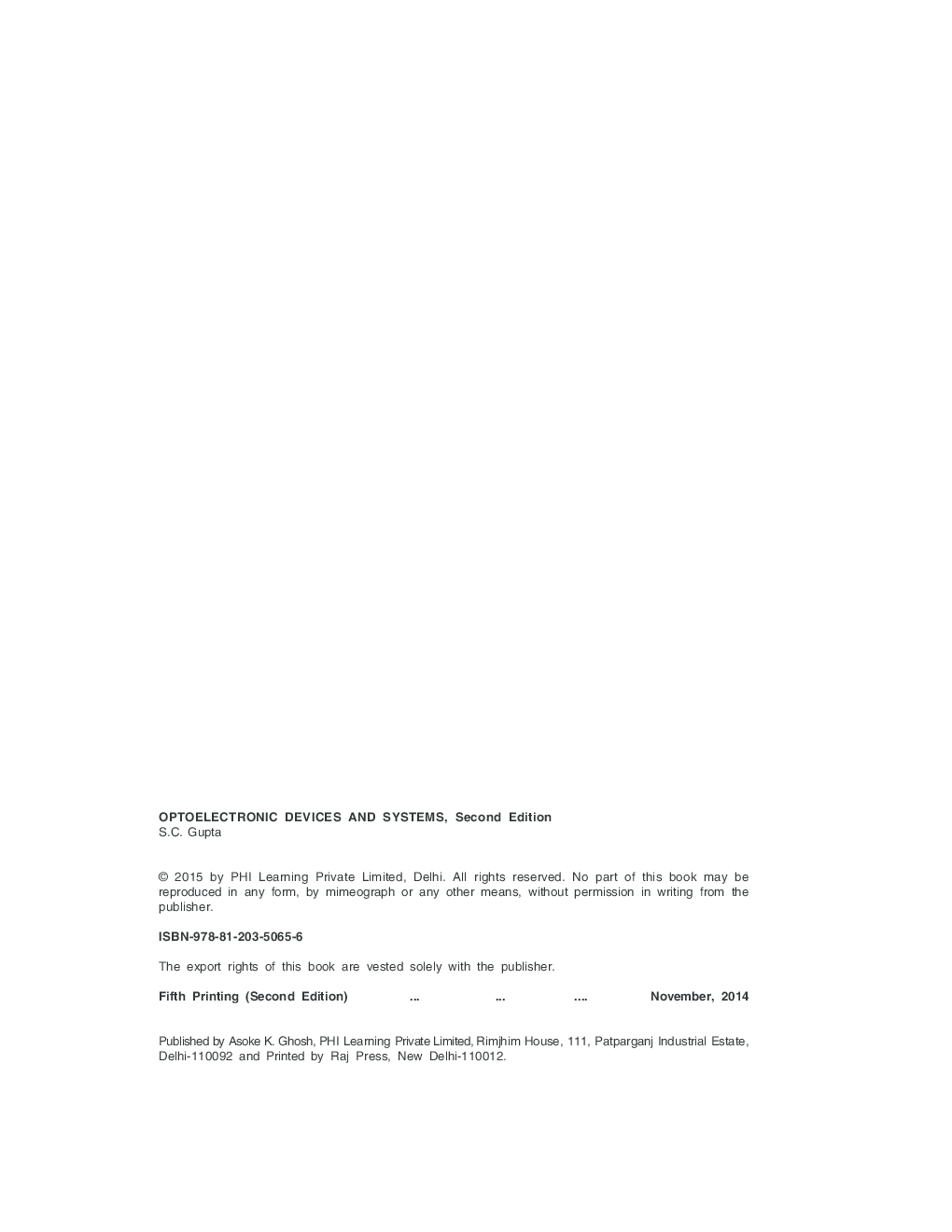 Introduction To Optoelectronic Devices And Systems - Page 3