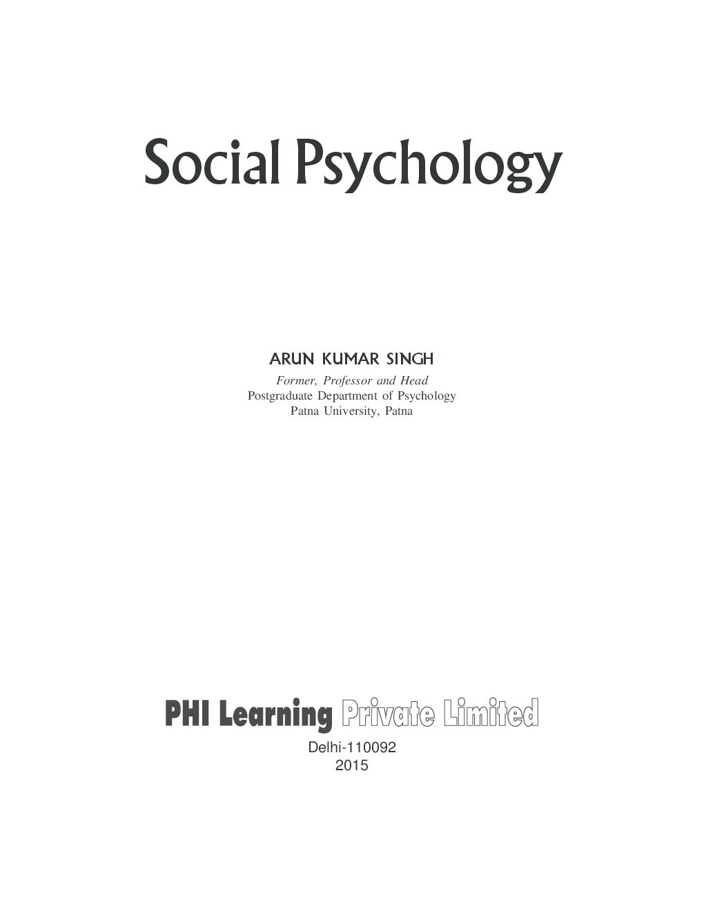 Social Psychology - Page 2