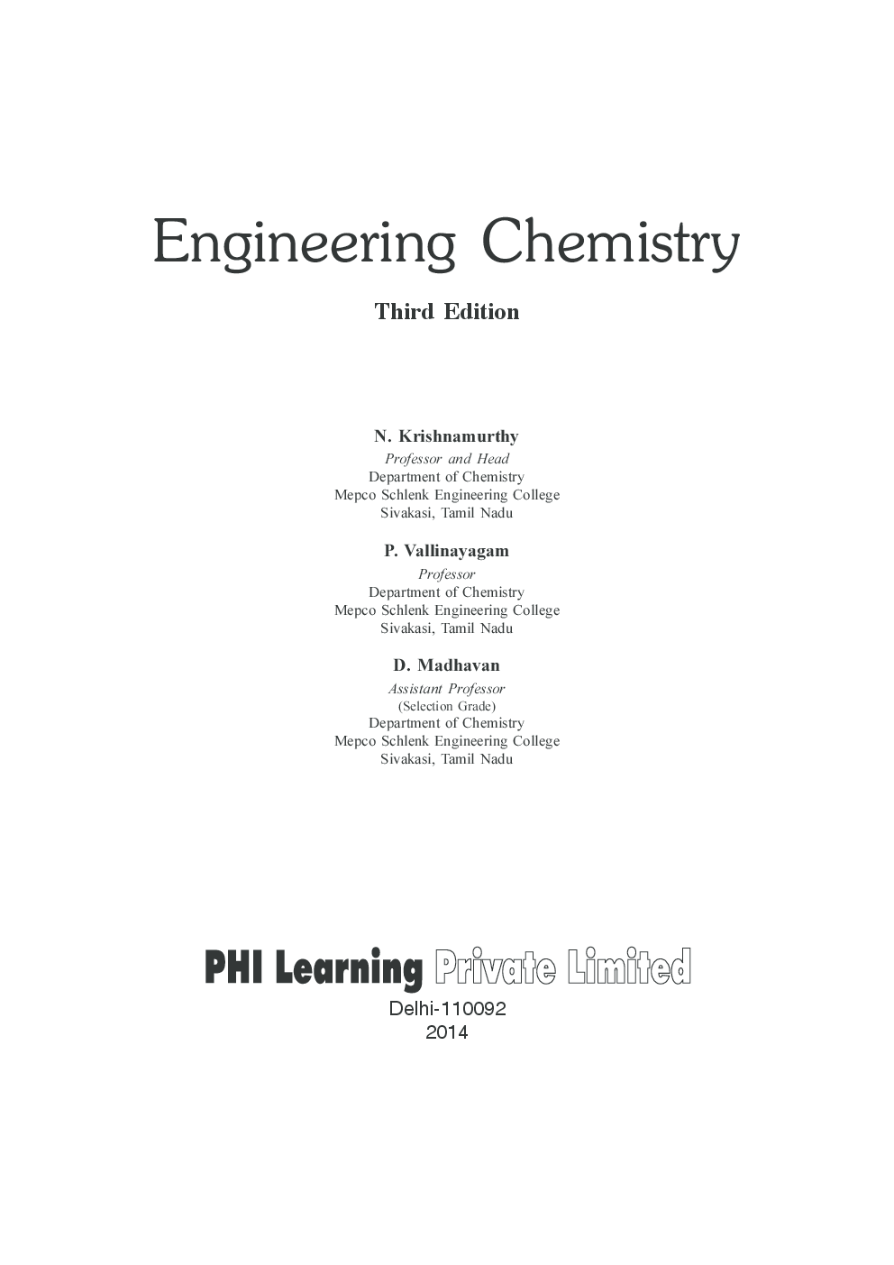 ENGINEERING CHEMISTRY - Page 2