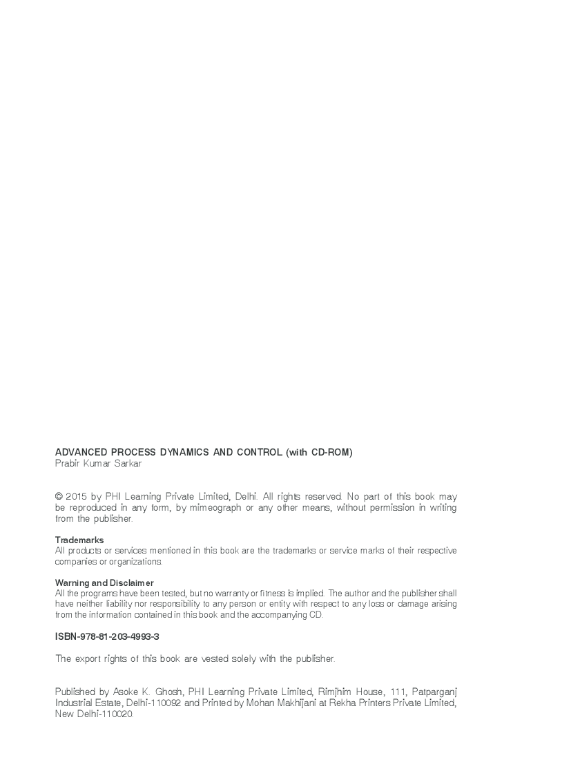 Advanced Process Dynamics And Control - Page 3