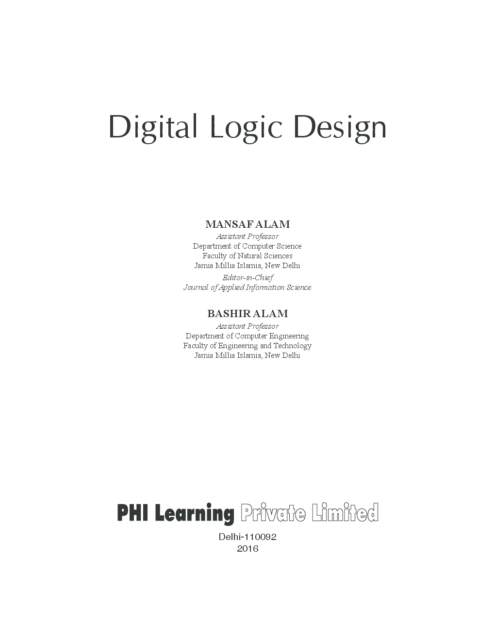 Digital Logic Design - Page 2
