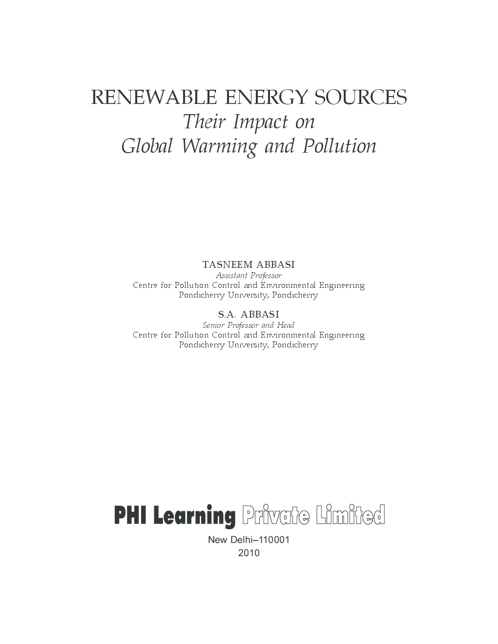 Renewable Energy Sources - Page 3