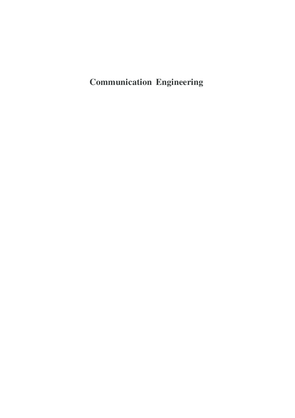 Communication Engineering - Page 2