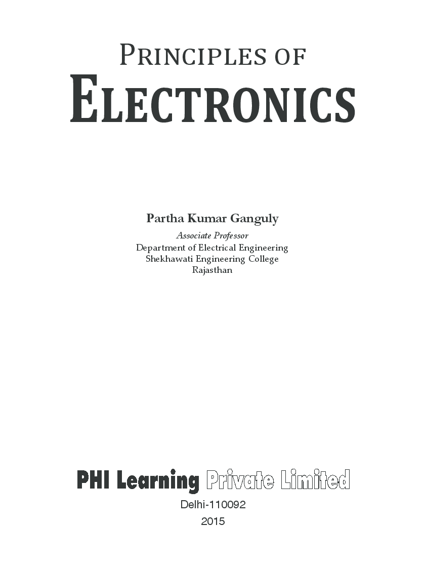 Principles Of Electronics - Page 4