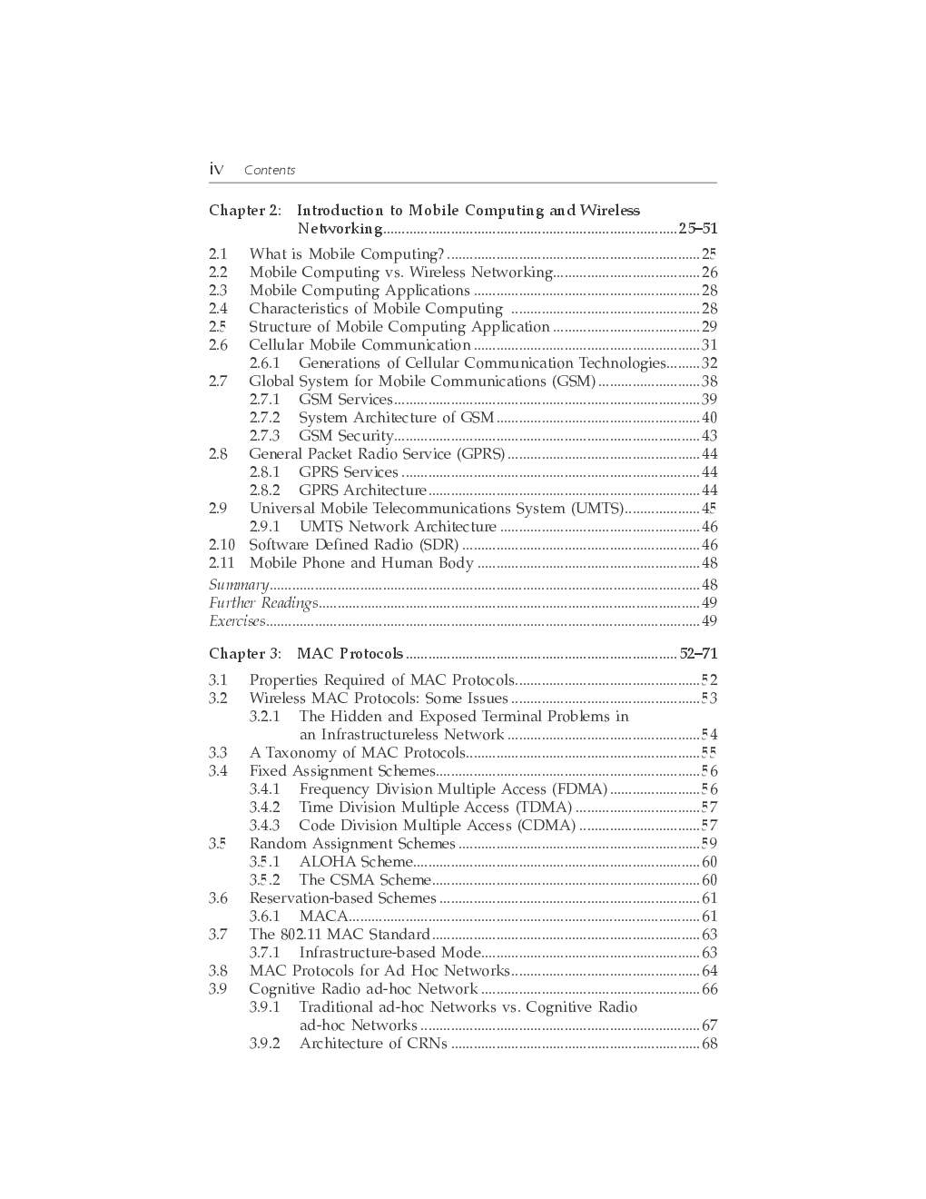 Fundamentals Of Mobile Computing - Page 5