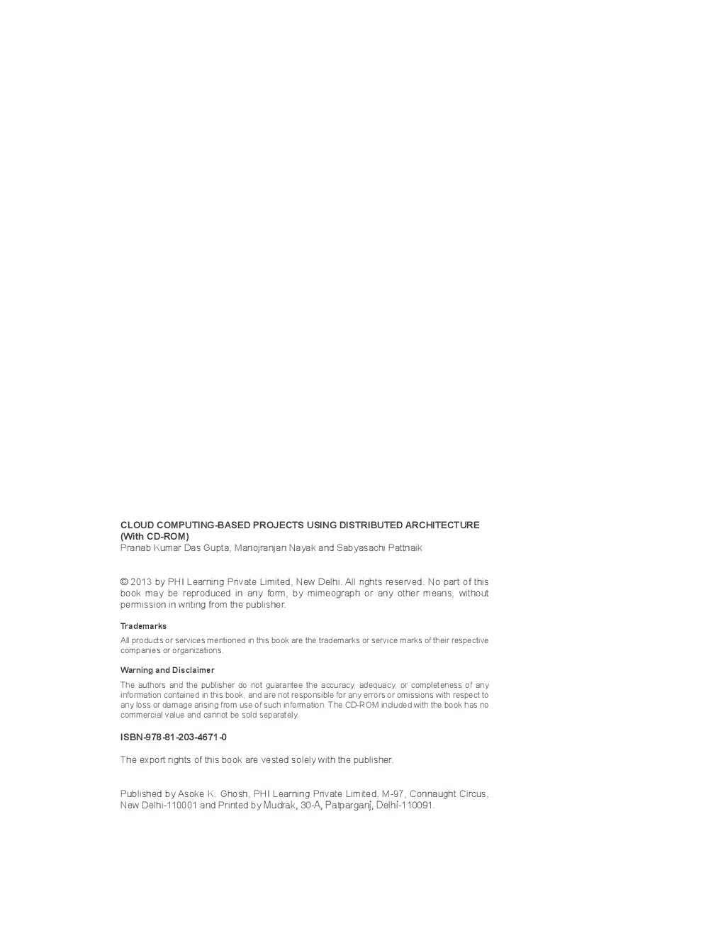 Cloud Computing-based Projects Using Distributed Architecture - Page 3