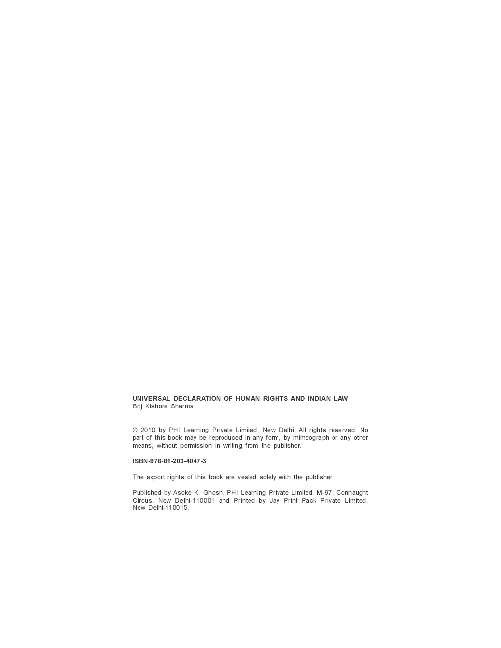 Universal Declaration Of Human Rights And Indian Law - Page 3