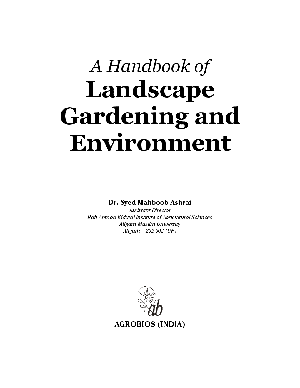 A Handbook of Landscape Gardening and Environment - Page 2