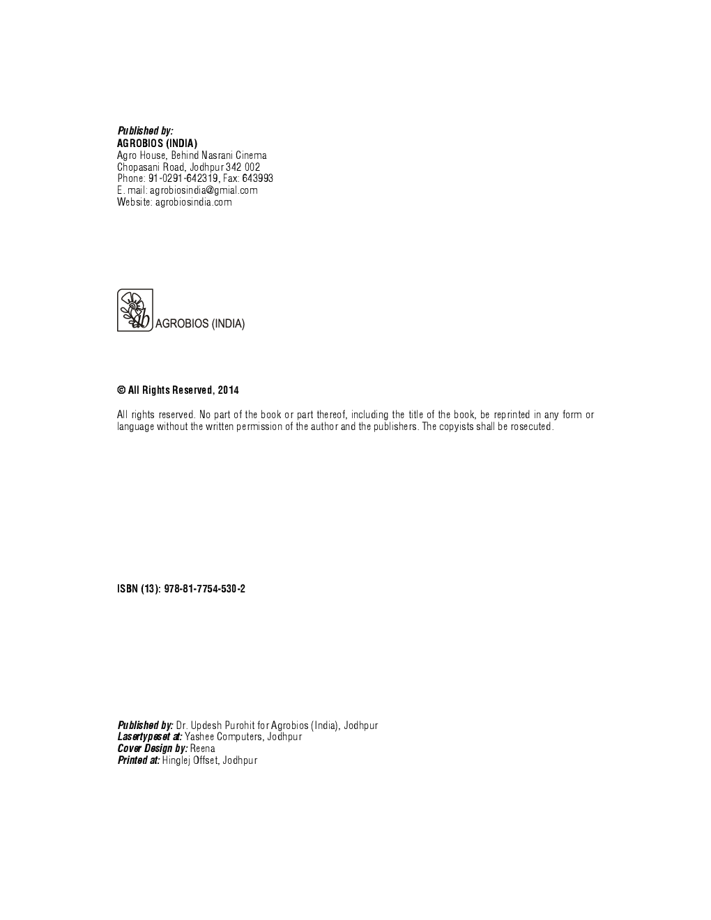 Advances in Extension Education and Rural Development Volume 2 - Page 3