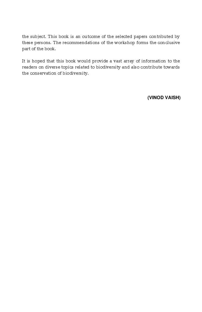 Biodiversity Conservation in Managed and Forests and Protected Areas - Page 5