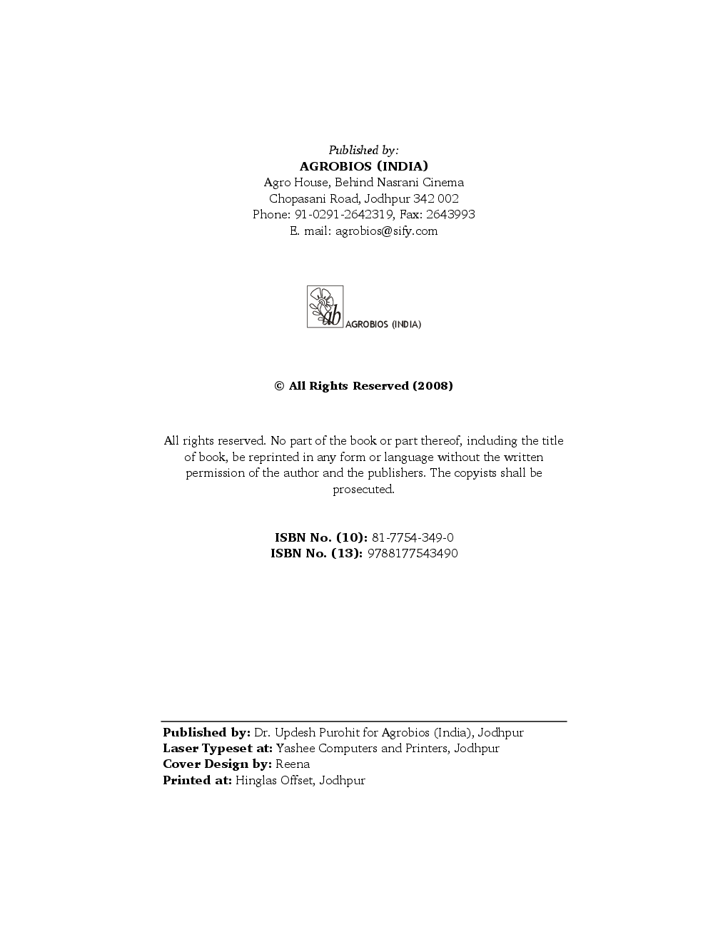 Biotechnology for Food, Environment and Agriculture - Page 3