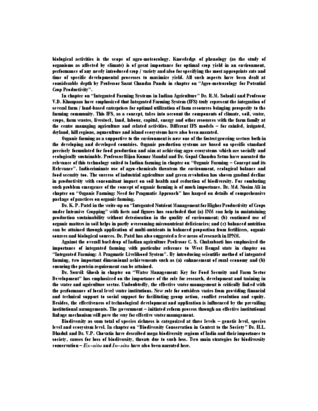 Farm Sectors Development : Emerging Issues - Page 5