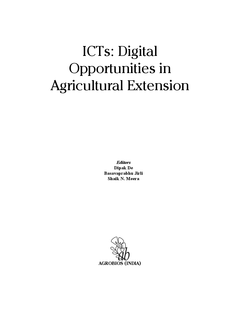 ICTs : Digital Opportunities in Agricultural Extension - Page 4