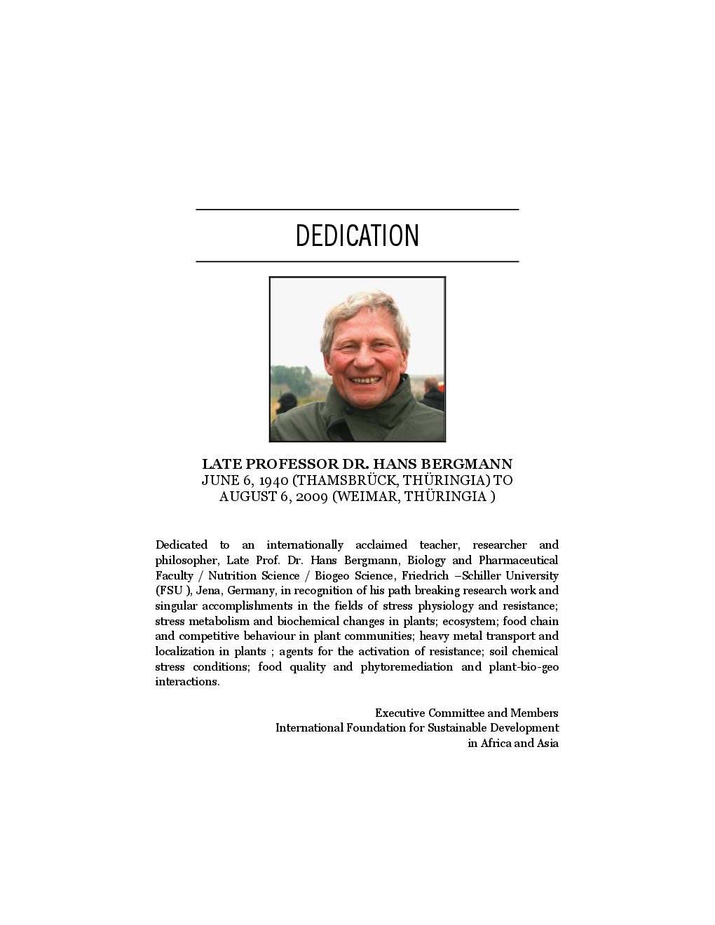 Resource Management Towards Sustainable Agriculture and Development - Page 4