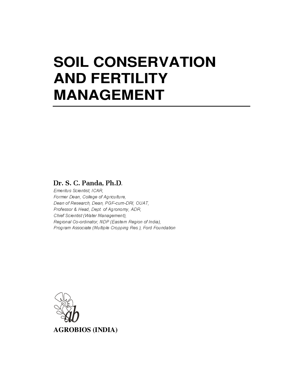 Soil Conservation and Fertility Management - Page 2