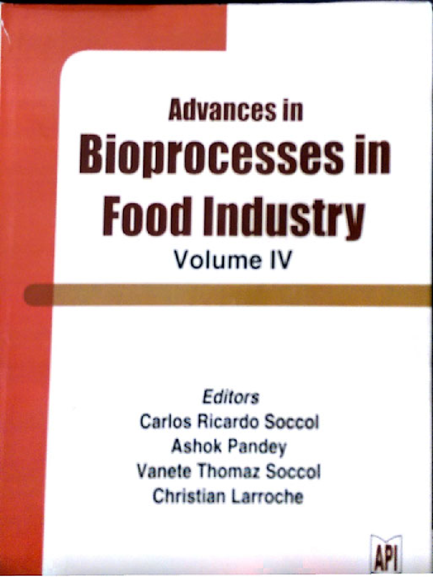 Bioprocesses in Food Industry Volume IV - Page 1