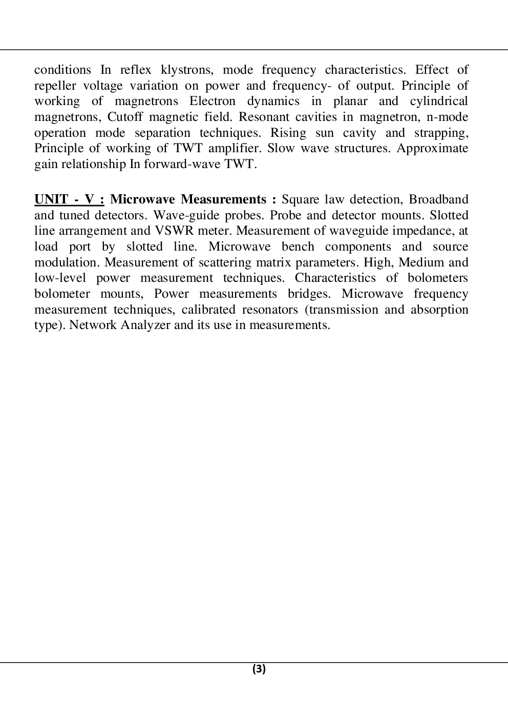 Microwave Engineering For RGPV B.E. 7th Sem Electronics And Communication Engineering - Page 4