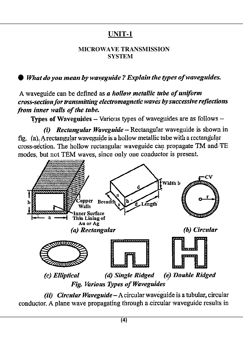 Microwave Engineering For RGPV B.E. 7th Sem Electronics And Communication Engineering - Page 5