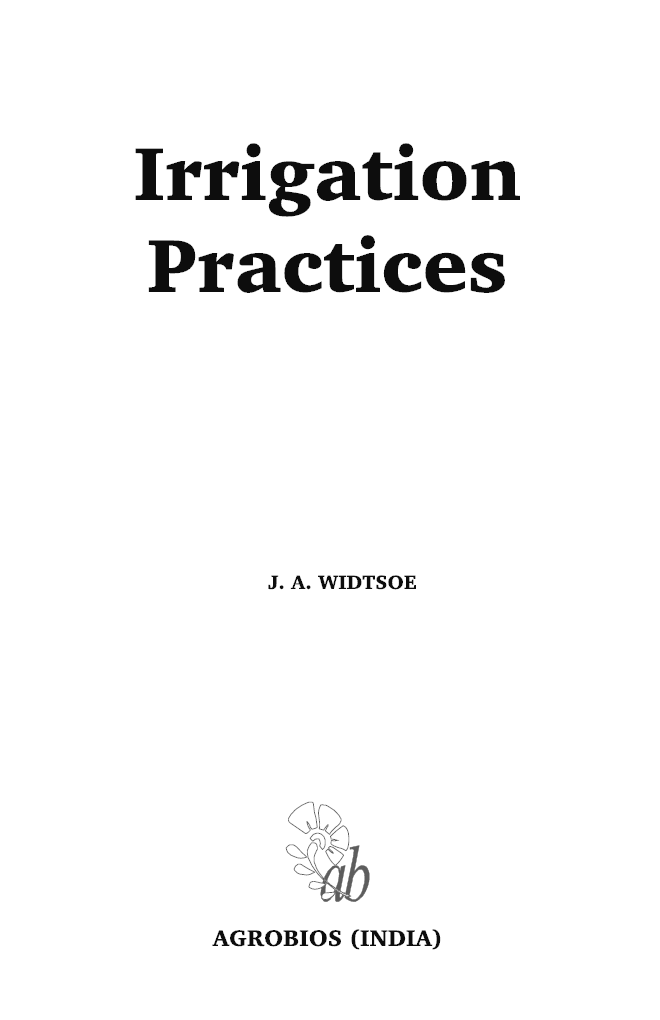 Irrigation Practices - Page 2