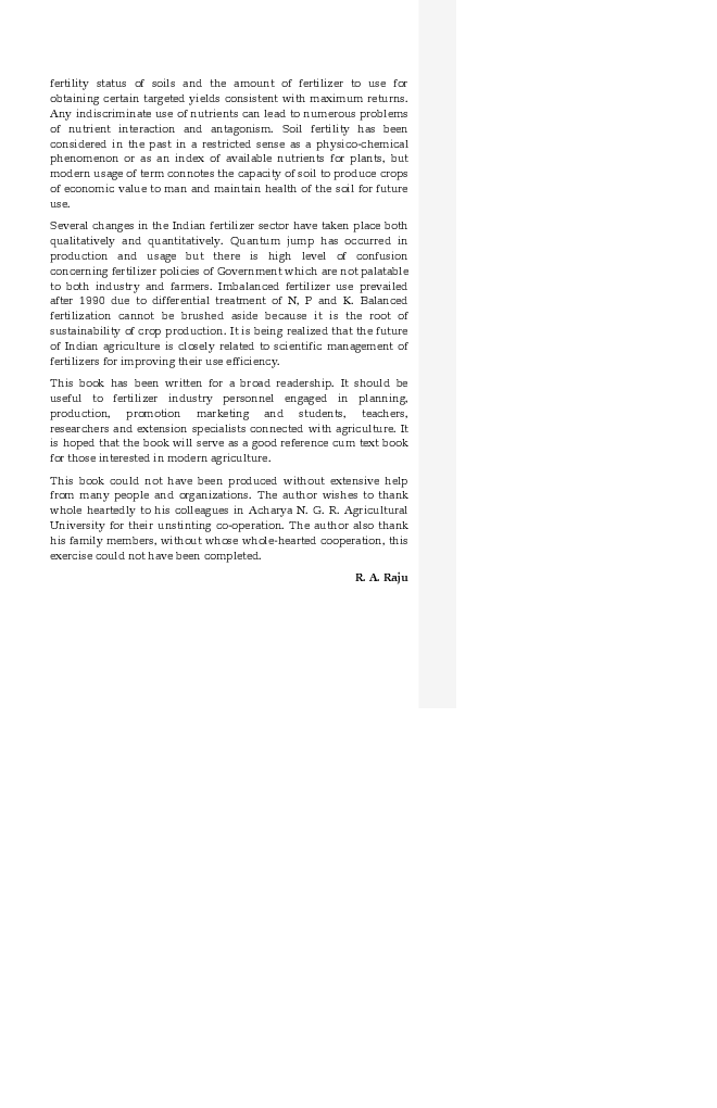 Synthetic Fertilizers for Sustainable Agriculture - Page 5