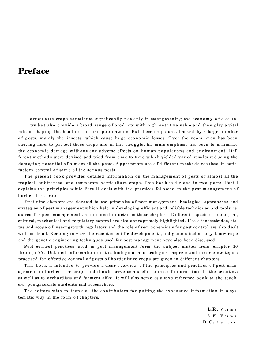 Pest Management in Horticulture Crops - Page 4