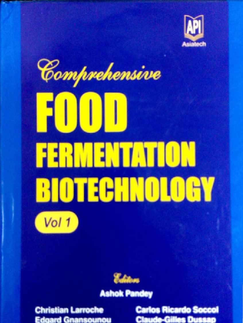 Food Fermentation Biotechnology Volume 1 - Page 1