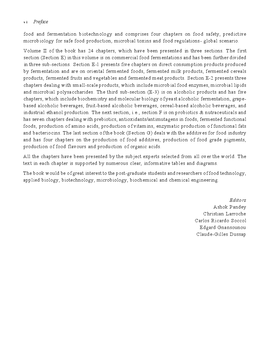 Food Fermentation Biotechnology Volume 1 - Page 5