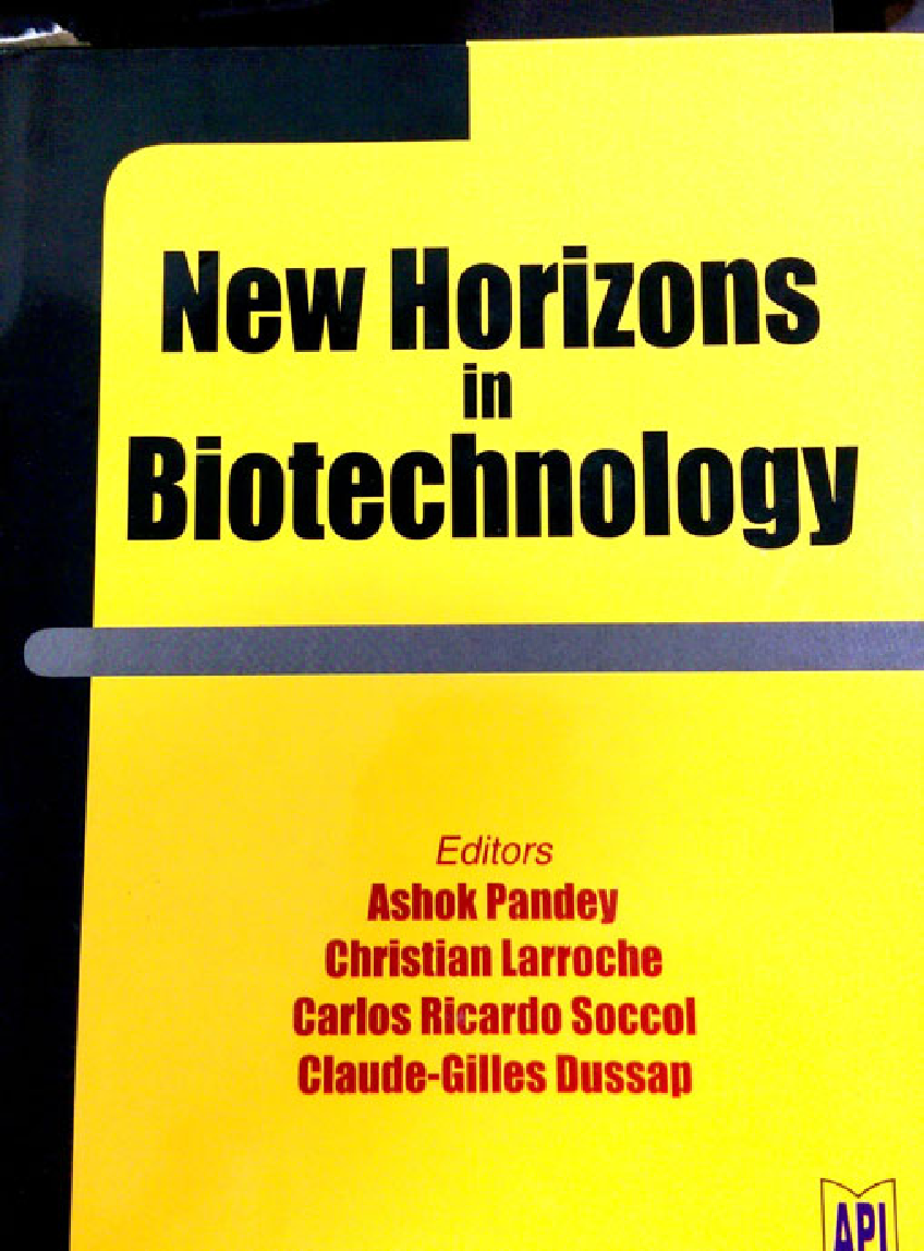 New Horizons in Biotechnology - Page 1