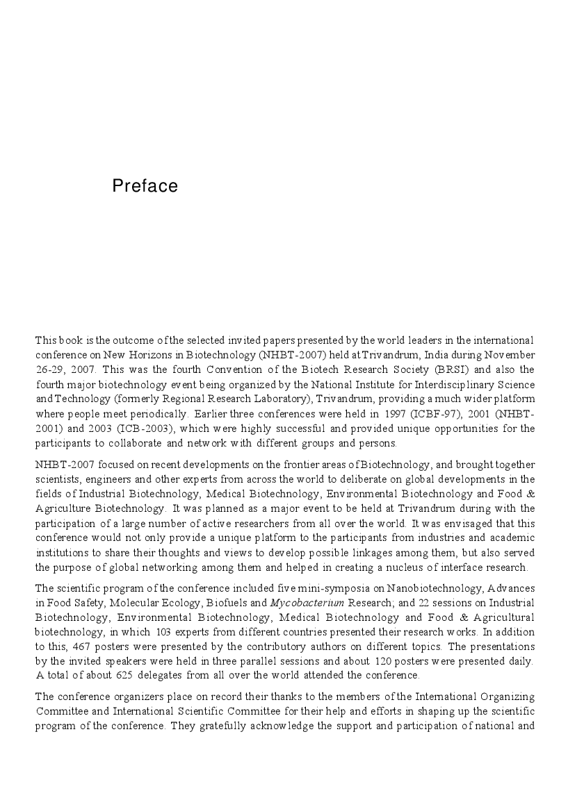 New Horizons in Biotechnology - Page 4