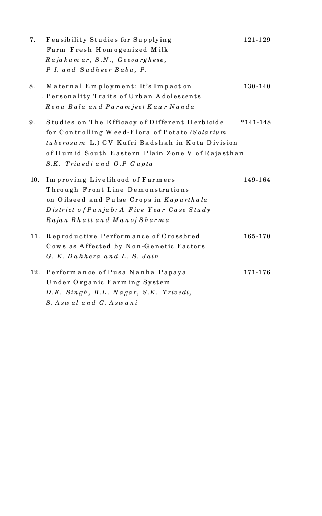 Advances in Experimental Agriculture Vol-III - Page 5
