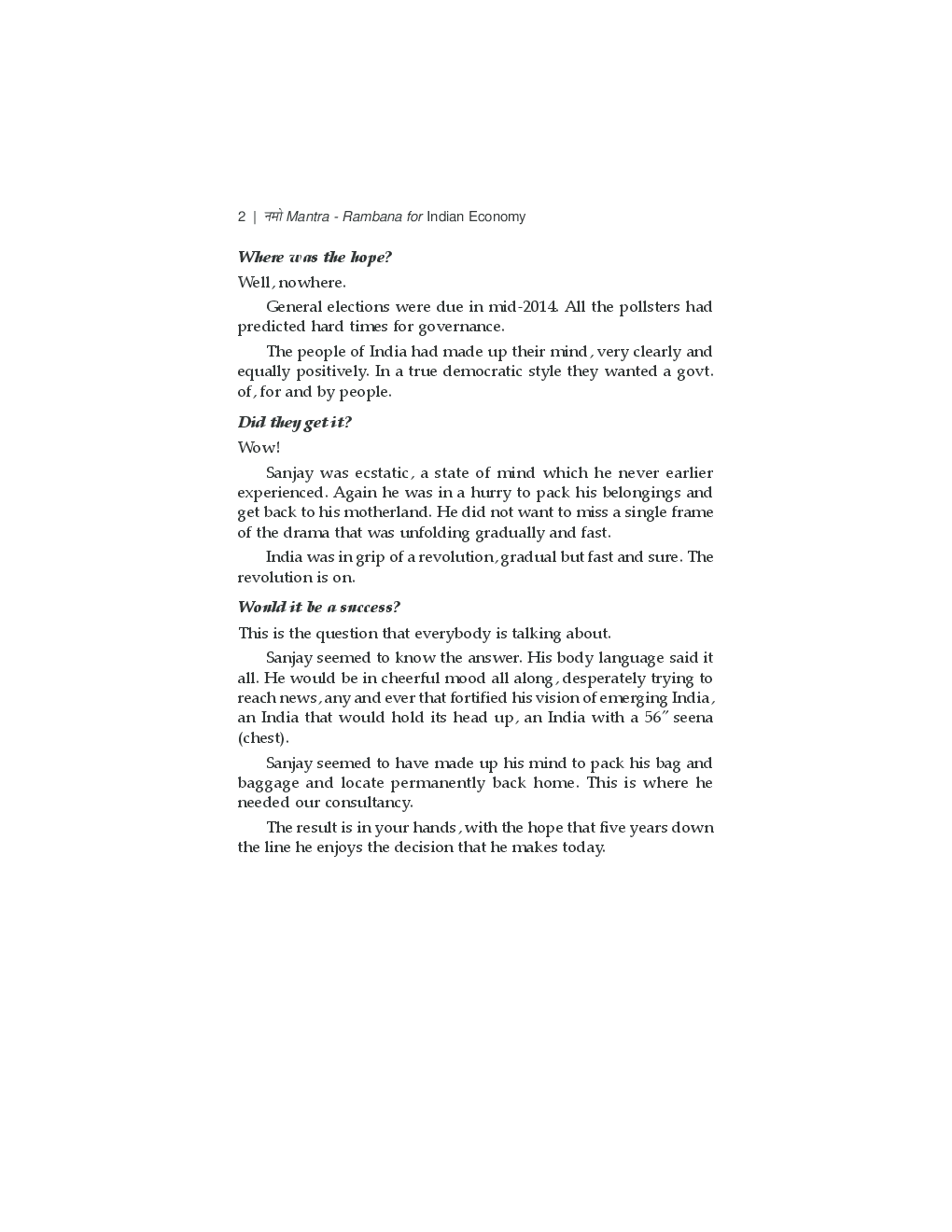 Namo Mantra-Ram Bana For Indian Economy - Page 5