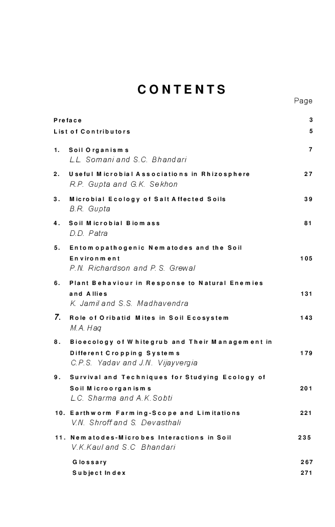 Ecology and Biology of Soil Organism - Page 5