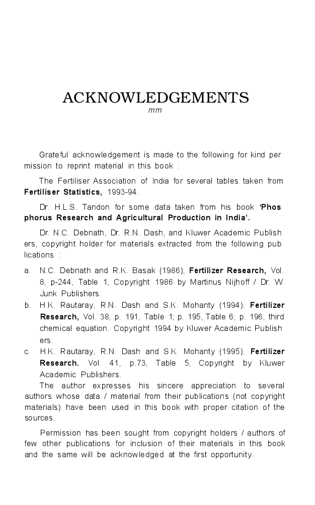 Chemistry and Agronomic Evaluation of Phosphatic Fertilisers - Page 4