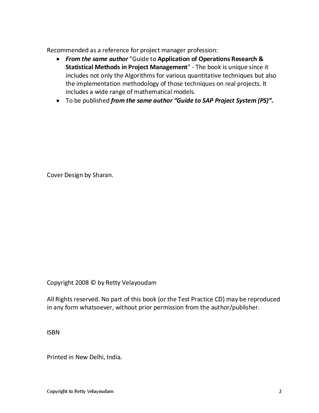 Study Guide For Project Management Professional (PMP) Certification Exam - Page 3