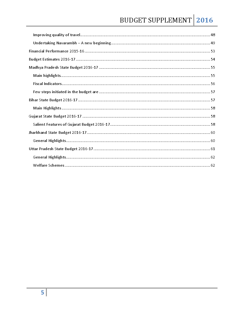 Budget Supplement 2016 eBook - Page 5