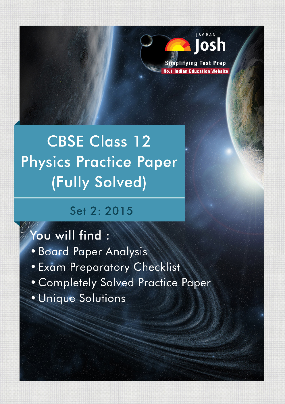 CBSE Class 12th Solved Physics Practice Paper 2015 (Set-II) - Page 1