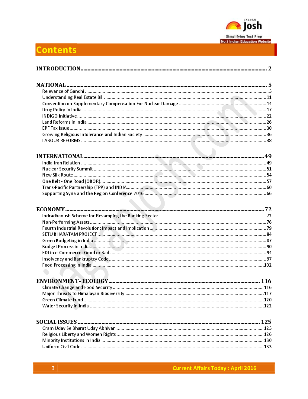 Current Analysis for IAS Exam - Page 3